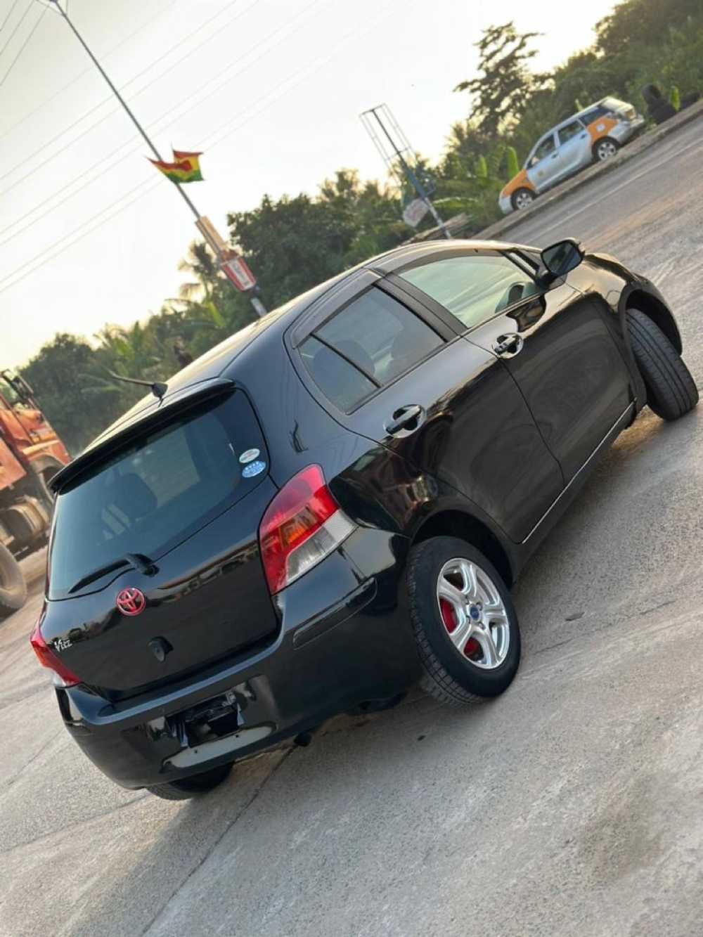 Used Toyota Vitz 1.3 AWD 3dr 2010 Black for sale in Greater Accra, Ghana