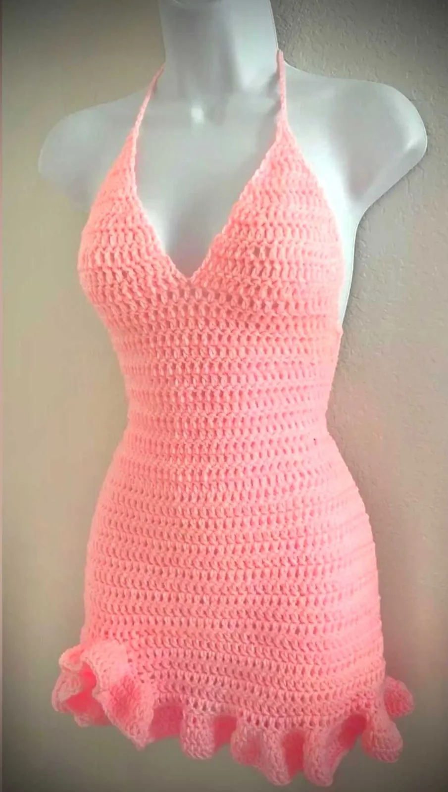 New crochet dress, handmade bikini wear and beachwear’s ruffle hats and shirts for sale in East Legon, Greater Accra, Ghana