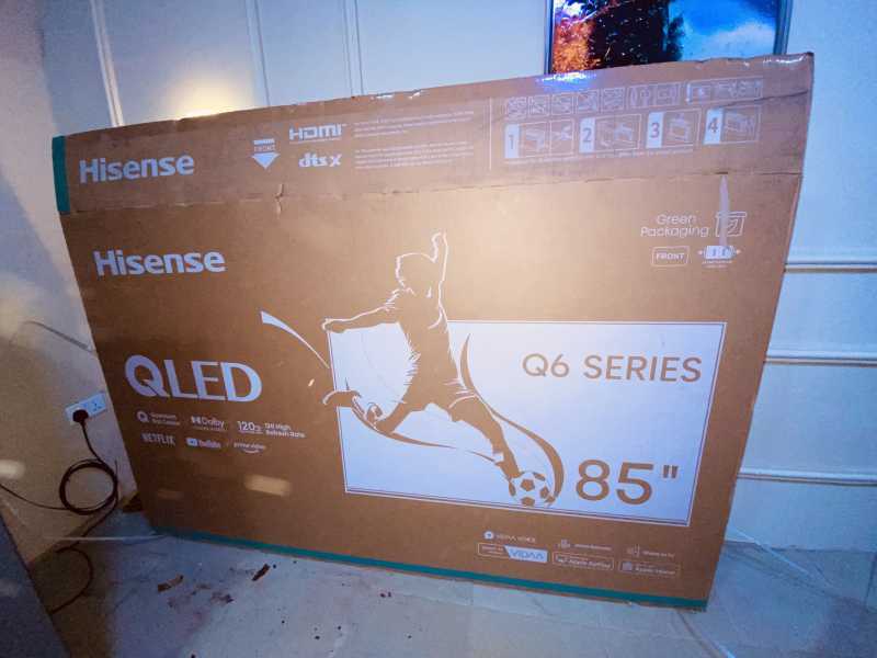 85” HISENSE QLED Q6 SERIES SMART TV for sale in Haatso, Greater Accra