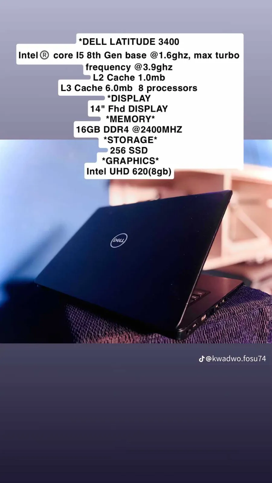 Dell latitude 3400 for sale in Ashanti Region