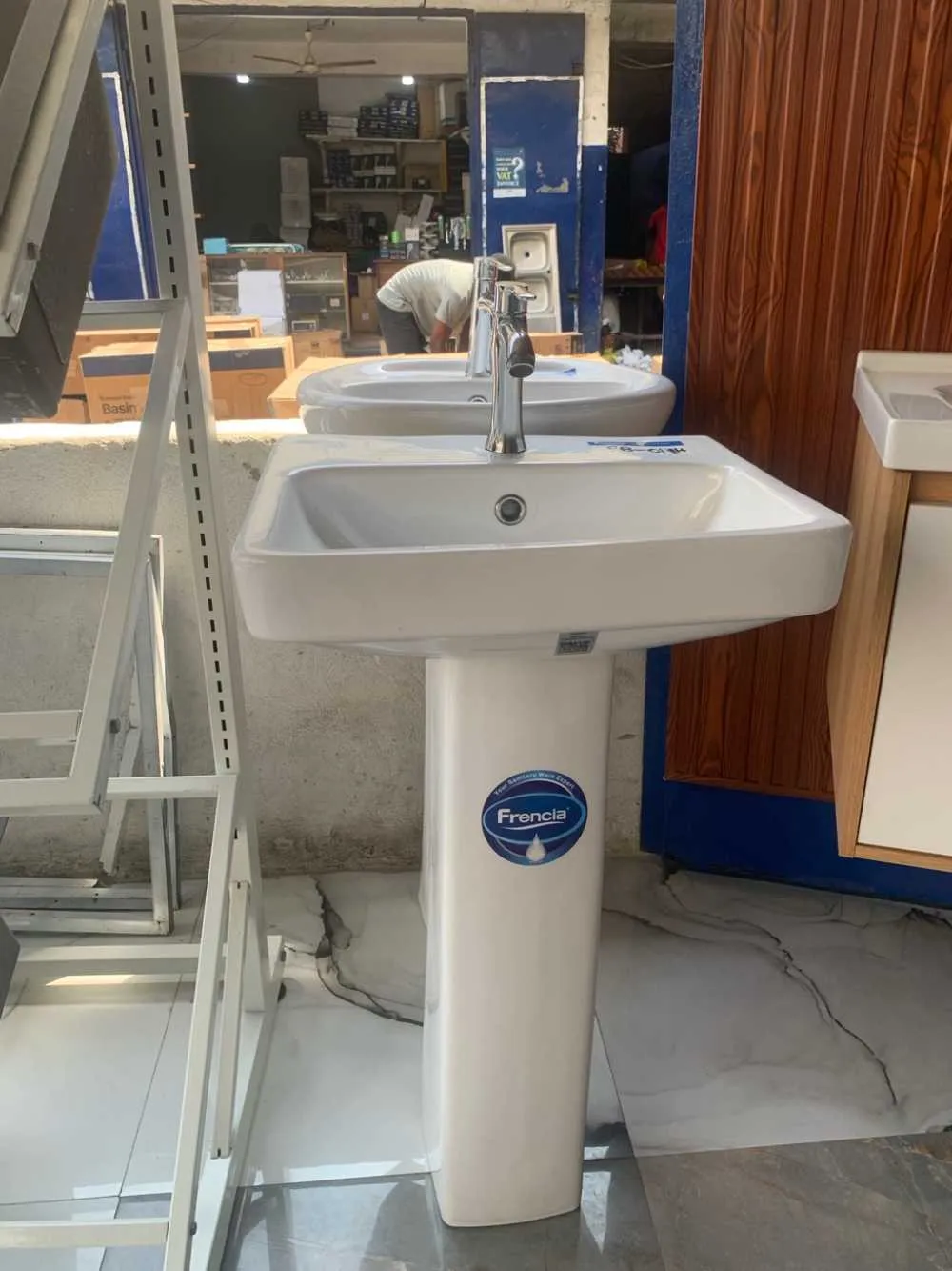 New Square Basin and stand_Wash hand basin with pedestal for sale in Accra Metropolitan, Greater Accra, Ghana