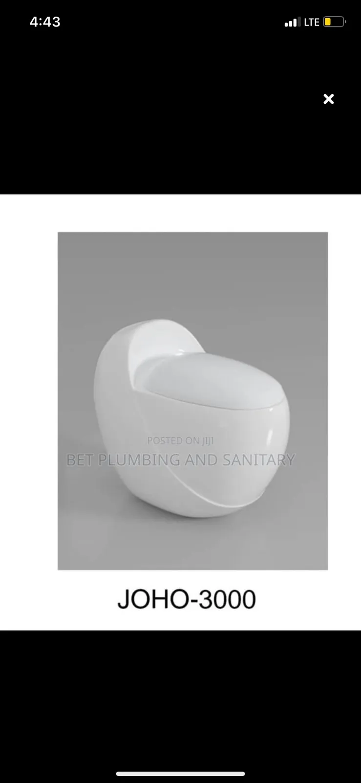 New Imported Dual-Flush water closet_Egg wc_Soft close Wc complete for sale in Accra Metropolitan, Greater Accra, Ghana