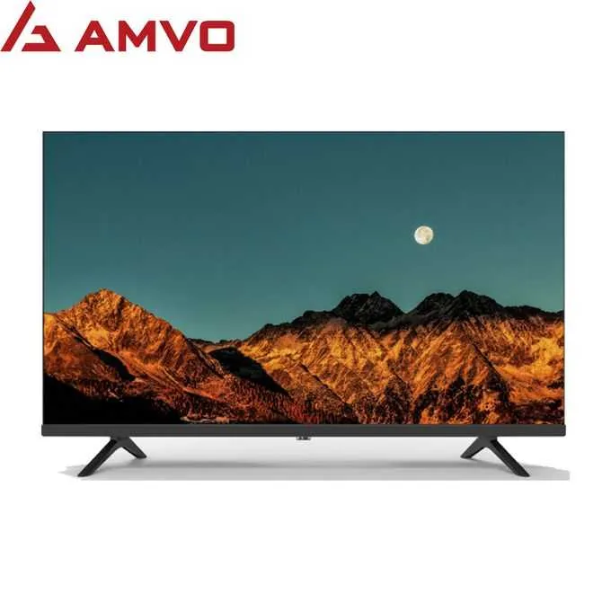 New AMVO LES3220W 32" Digital Satellite Frameless HD LED TV - HDMI - USB - Black for sale in Ashanti Region, Ghana