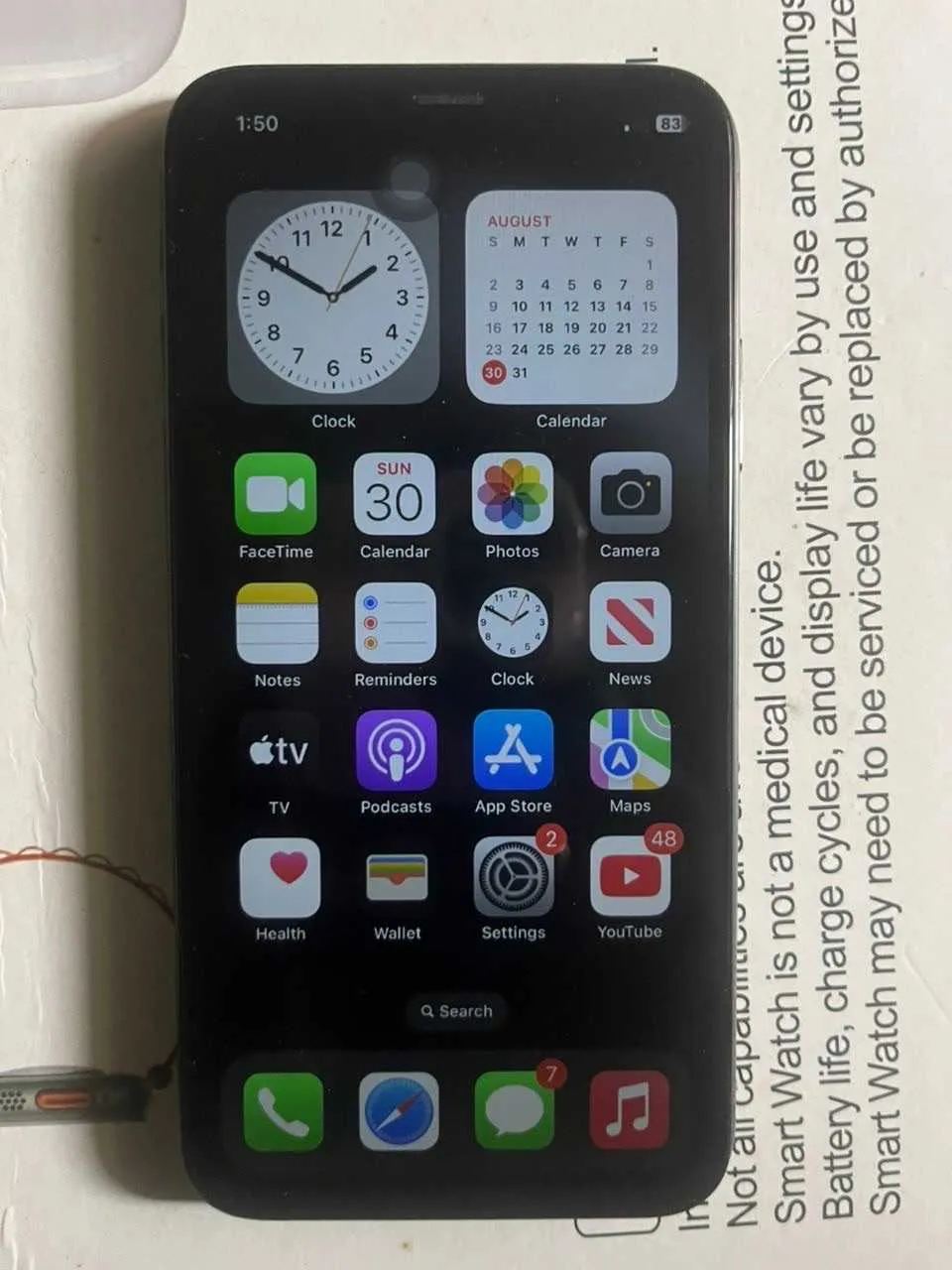 iPhone X 64GB for sale in Greater Accra