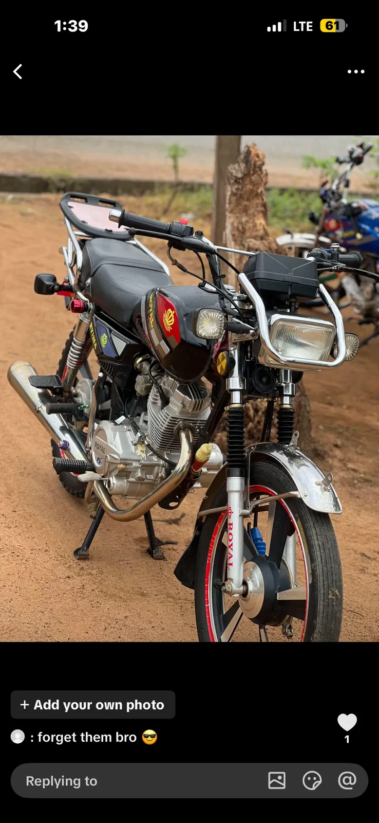 Used Royal 125cc Motorcycle for sale in Accra Metropolitan, Greater Accra, Ghana
