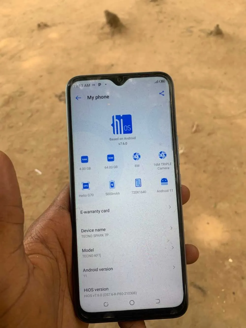 Used Tecno Spark 7pro for sale in Bono, Ghana