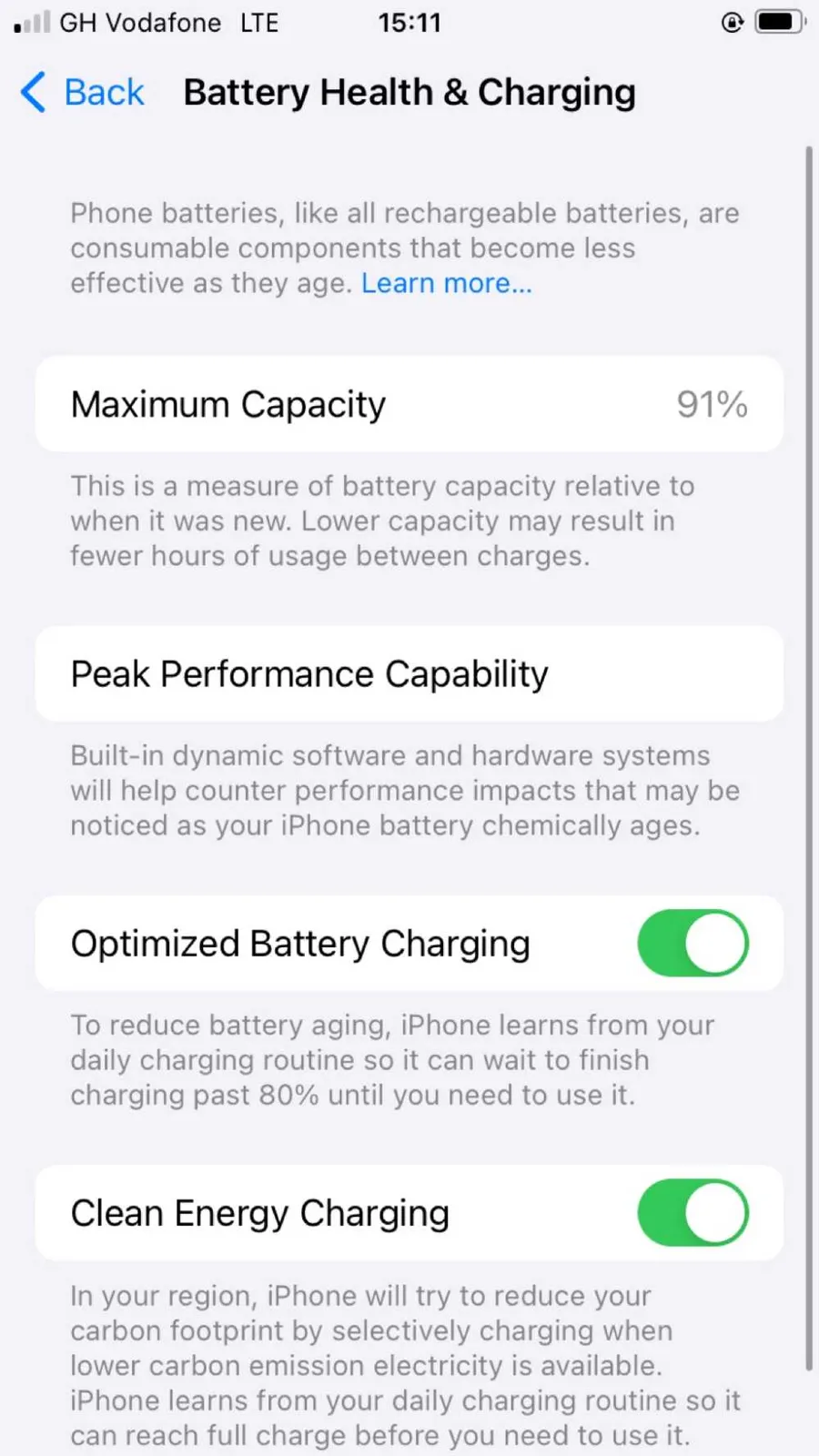 Used iPhone SE 3rd generation for sale in Greater Accra, Ghana