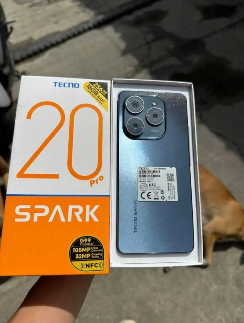 New Tecno Spark 20pro 256GB for sale in Greater Accra, Ghana