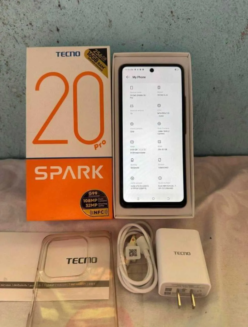 New Tecno Spark 20pro 256GB for sale in Greater Accra, Ghana