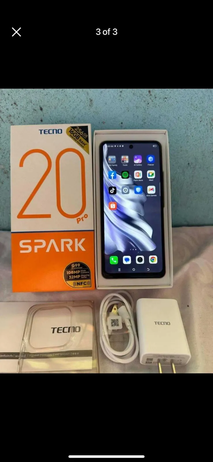 New Tecno Spark 20pro 256GB for sale in Greater Accra, Ghana