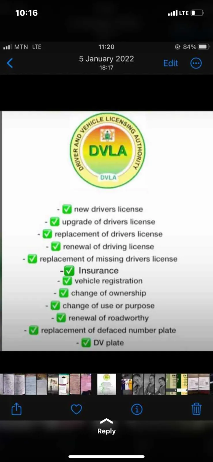 New DV plates available with insurance for sale in Greater Accra, Ghana