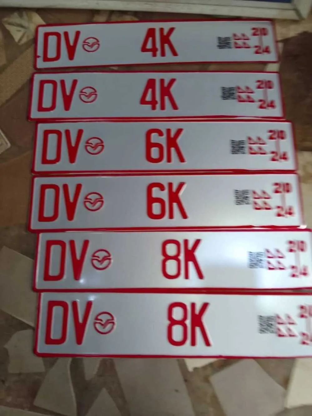 New DV plates available for sale in Greater Accra, Ghana