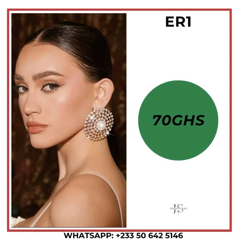 Statement Earrings Women's Fashion for sale in Greater Accra, Ghana