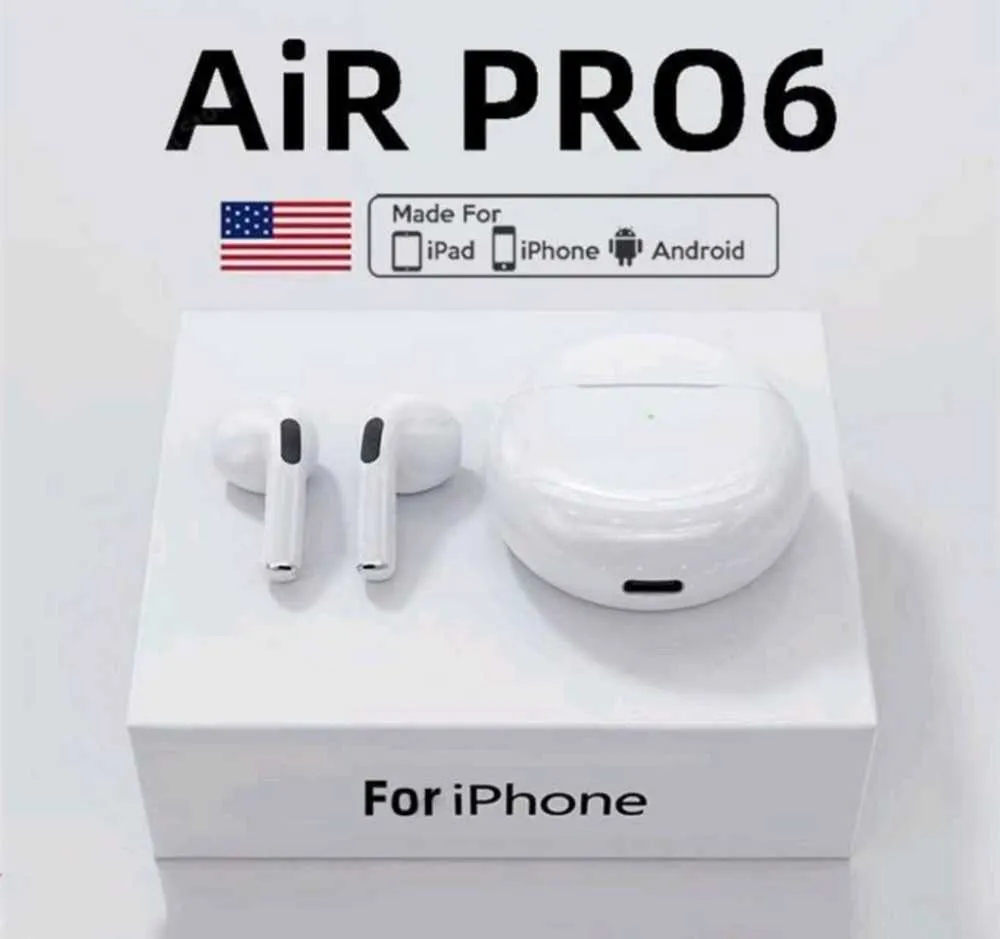 New Airpod Pro 6 wireless Bluetooth headphones touch control for sale in Greater Accra, Ghana