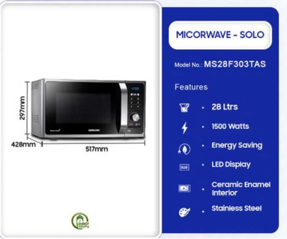 New Samsung 28Ltr Solo Microwave for sale in Greater Accra, Ghana
