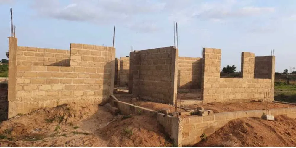 Uncompleted 3 bedroom at Lintel level for Sale. @ Kotoku, 10m drive from Rush company for sale in Ga Municipal, Greater Accra, Ghana