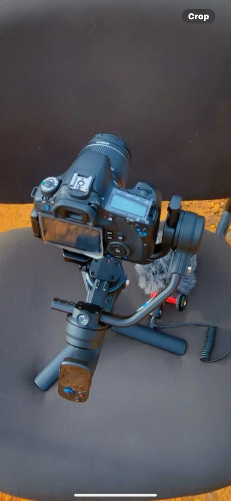 New canon eos 60d with lens and Feiyu gimbal for sale in Western Region, Ghana