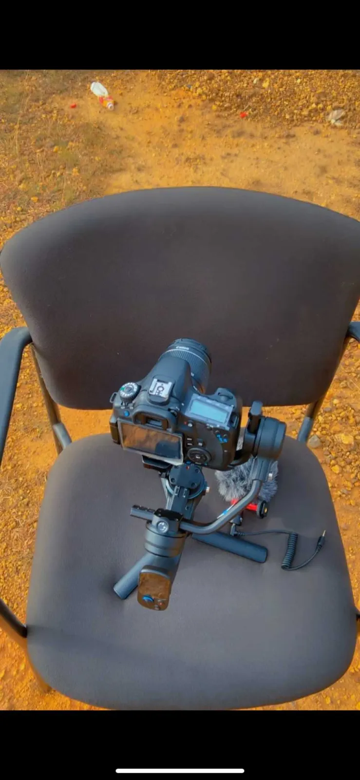 New canon eos 60d with lens and Feiyu gimbal for sale in Western Region, Ghana