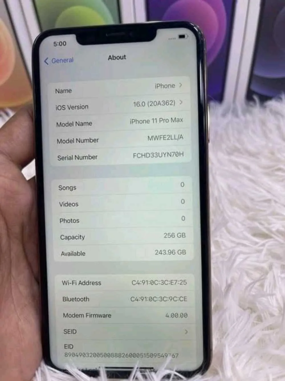 New iPhone 11PRO MAX 256GB for sale in Accra Metropolitan, Greater Accra, Ghana