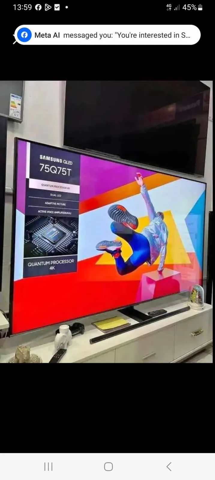 New Samsung 75INCHES 4K TV for sale in Madina, Greater Accra, Ghana