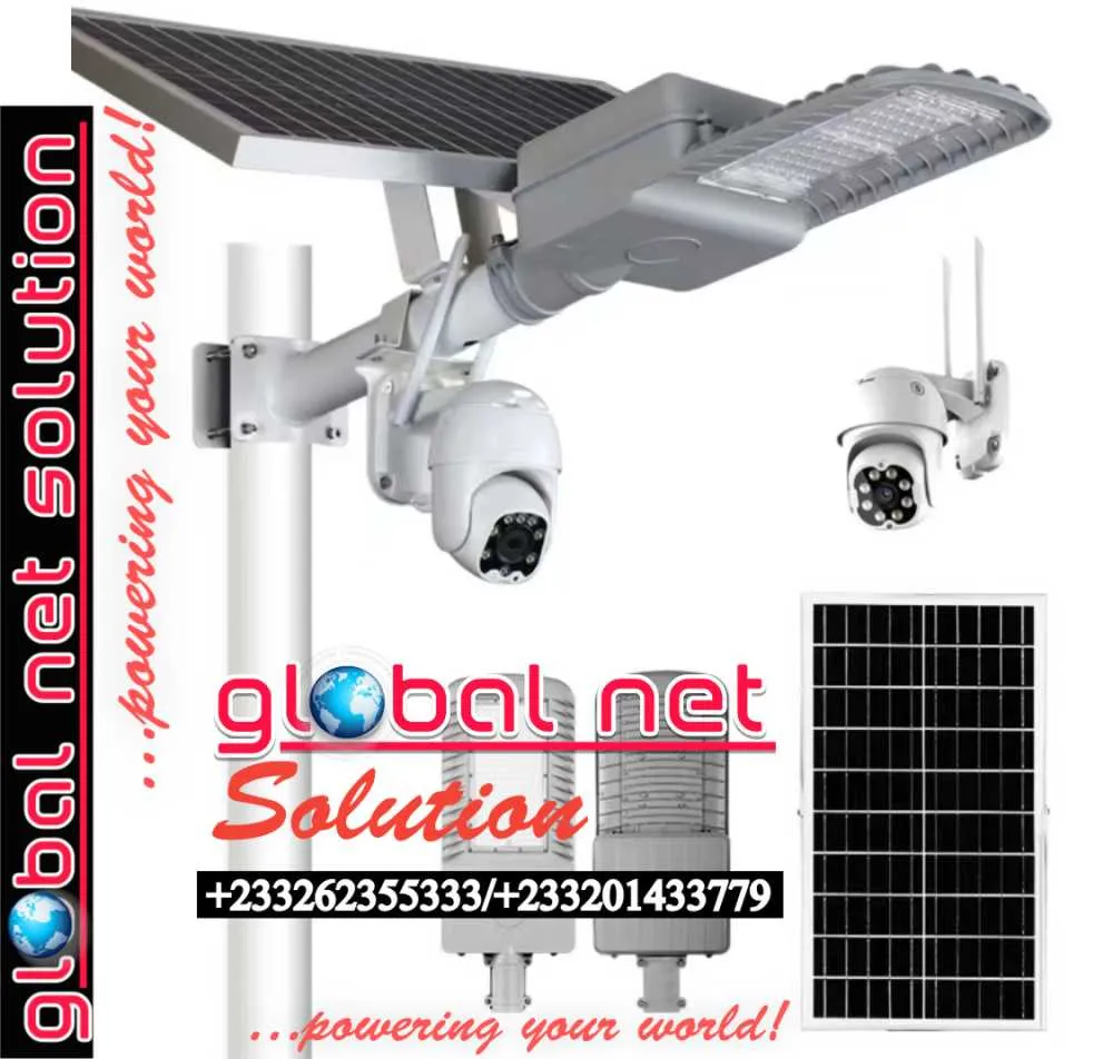 Solar LED street light with CCTV camera for sale in Accra Metropolitan, Greater Accra, Ghana
