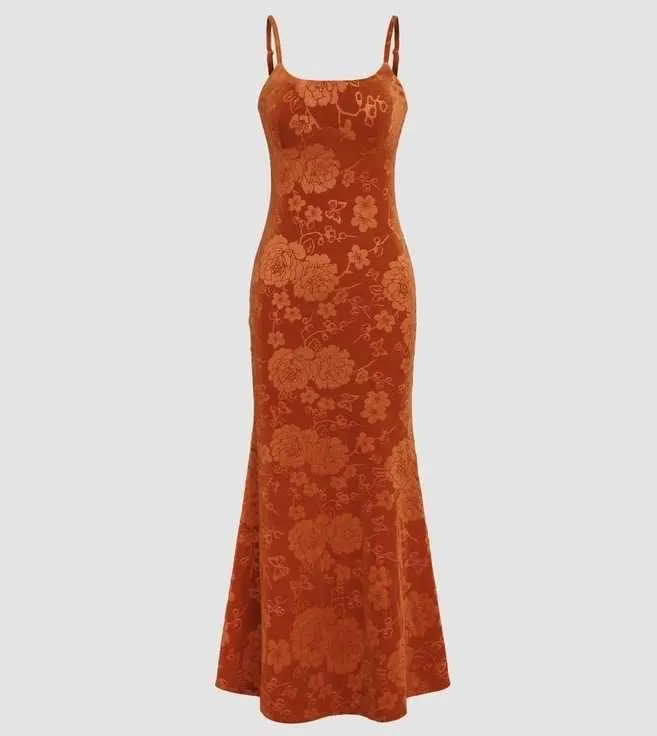New Orange Velvet Dress for sale in Kumasi Metropolitan, Ashanti, Ghana