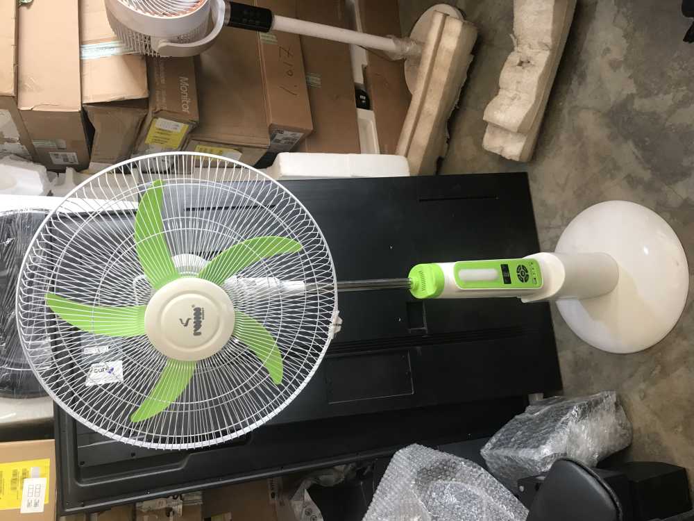 New IWin Rechargeable Solar Fan 18 inches for sale in Lapaz, Greater Accra, Ghana