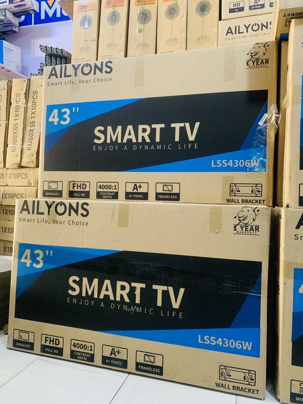 New AILYONS 43 inches Smart for sale in Kasoa, Greater Accra, Ghana