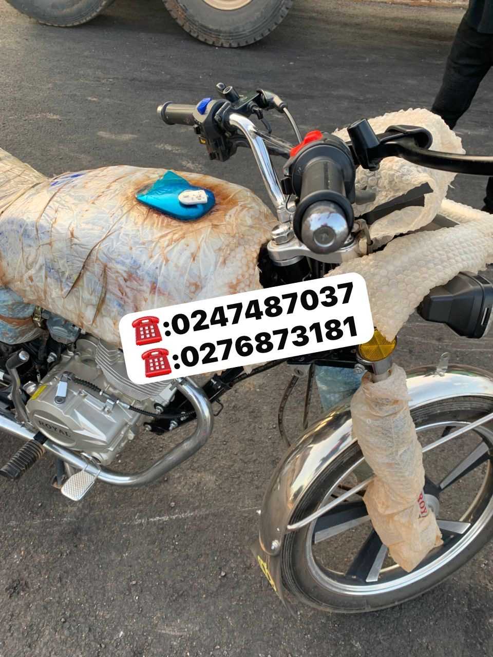 Royal Motor 125cc Brand New for sale in Obuasi Municipal, Ashanti Region, Ghana