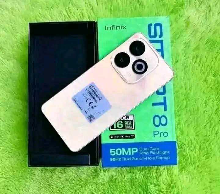 New Infinix Smart 8Pro 128GB In Box 📦 for sale in Western, Ghana