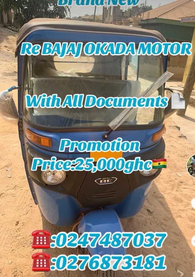 New RE BAJAJ OKADA MOTOR PROMOTION PRICE:25,000ghc🇬🇠for sale in Greater Accra, Ghana