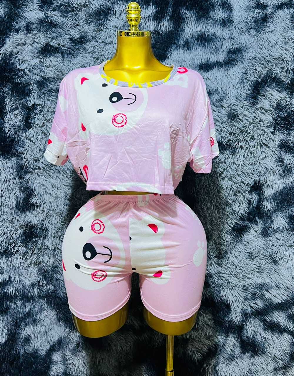 New 2 pieces crop top & shorts for sale in Greater Accra, Ghana