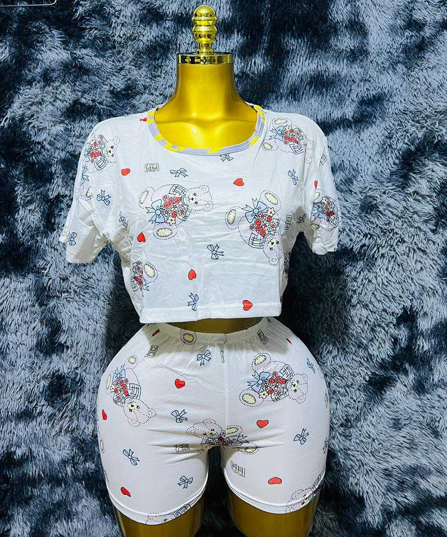 New 2 pieces crop top & shorts for sale in Greater Accra, Ghana