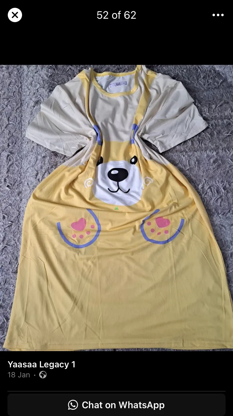 New straight nightwears Women's Fashion for sale in Ablekuma, Greater Accra, Ghana
