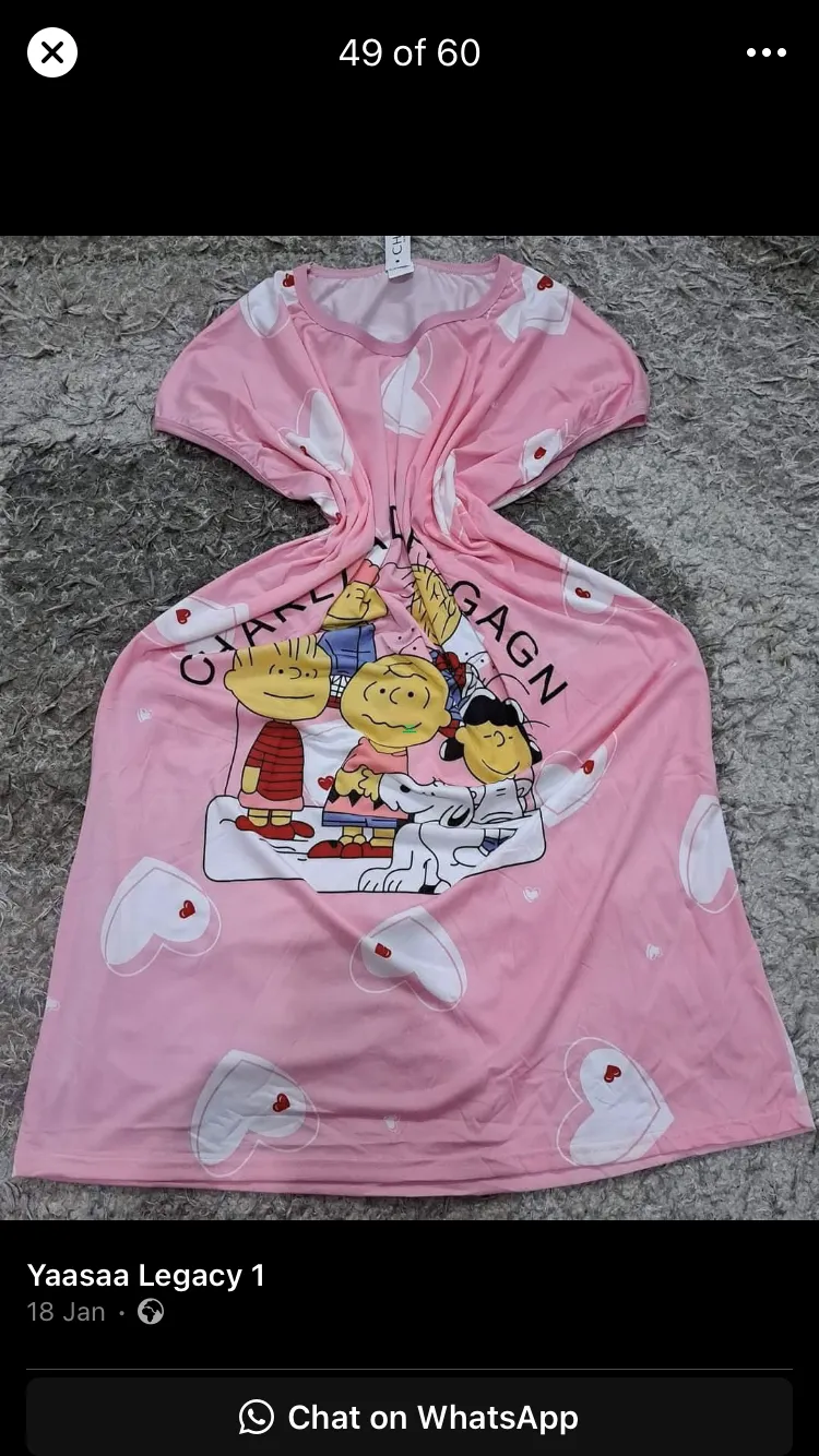 New straight nightwears Women's Fashion for sale in Ablekuma, Greater Accra, Ghana