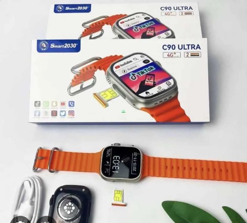New c90 ultra ( SIM card /phone watch) for sale in Adenta, Greater Accra, Ghana