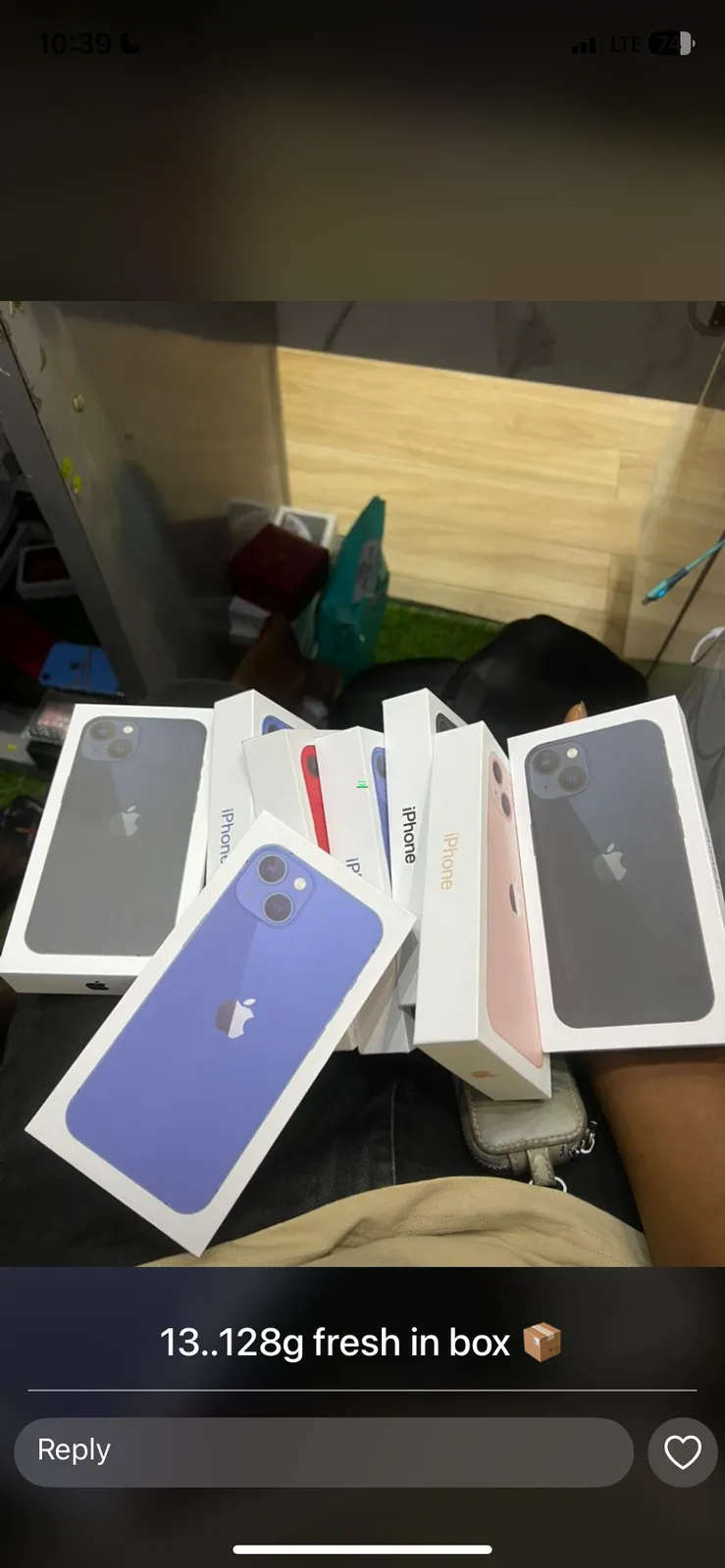 New iPhone 13 128gb for sale in Kumasi Metropolitan, Ashanti Region, Ghana