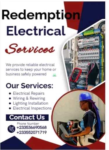 Redemption electrical engineering for sale in East Legon, Greater Accra, Ghana