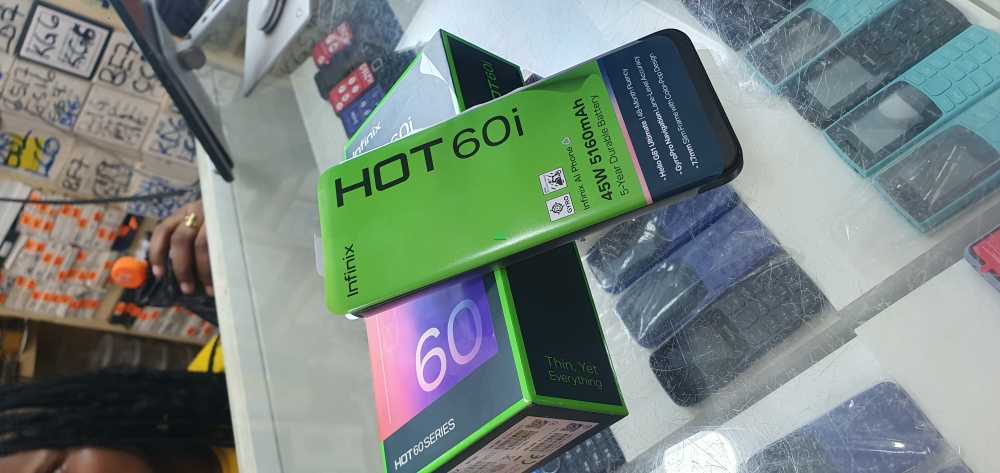 New Infinix hot 60i 128gb+6gb ram for sale in Ga Municipal, Greater Accra, Ghana