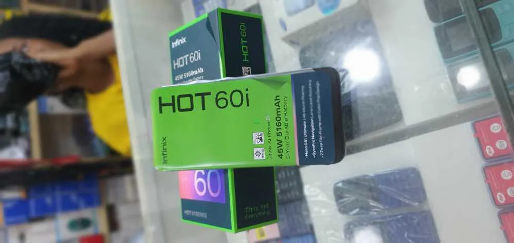 New Infinix hot 60i 128gb+6gb ram for sale in Ga Municipal, Greater Accra, Ghana