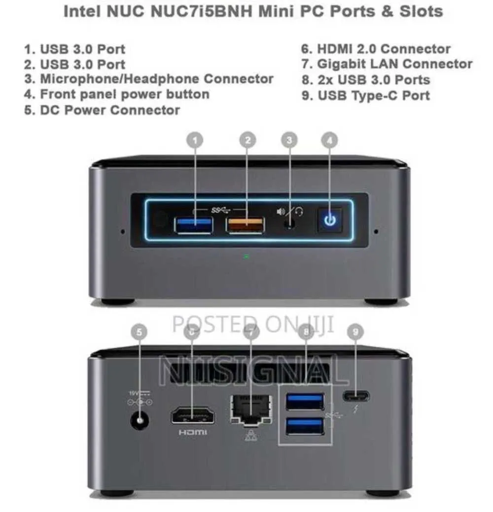 Used Intel nuc i7 7th gen for sale in Awutu Senya, Central Region, Ghana