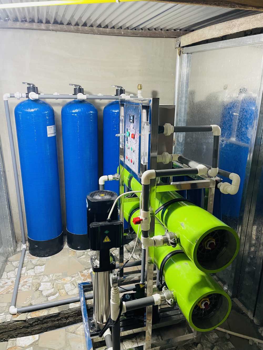 New 2 ton reverse osmosis system ( water treatment machine) for sale in Kwashieman, Greater Accra, Ghana