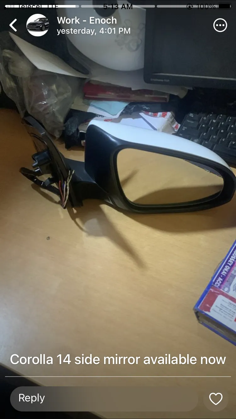New corolla 14 side mirror for sale in Kumasi Metropolitan, Ashanti, Ghana