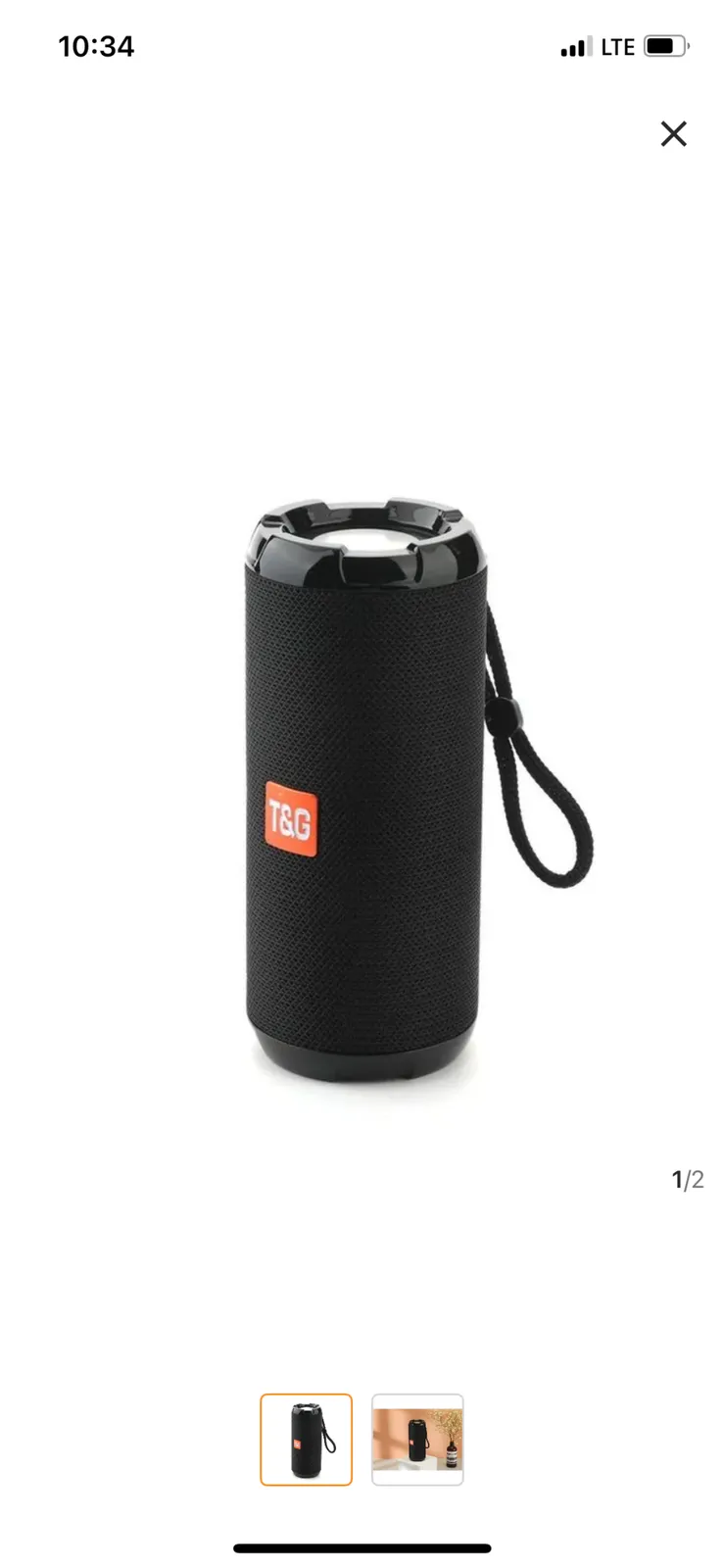 New Wireless Bluetooth Speaker Black for sale in Cape Coast, Central, Ghana