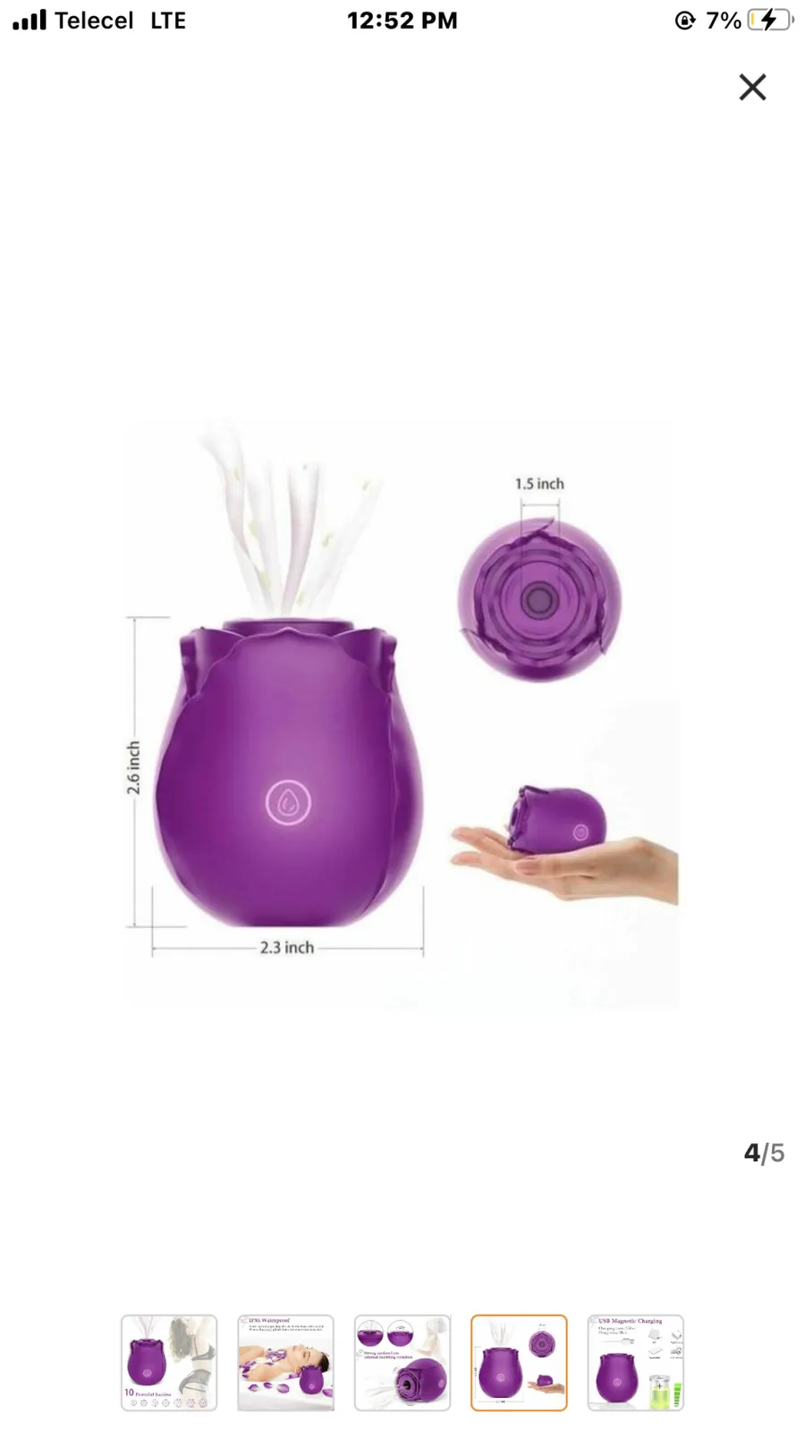New Rose sucking vibrator for sale in Greater Accra, Ghana
