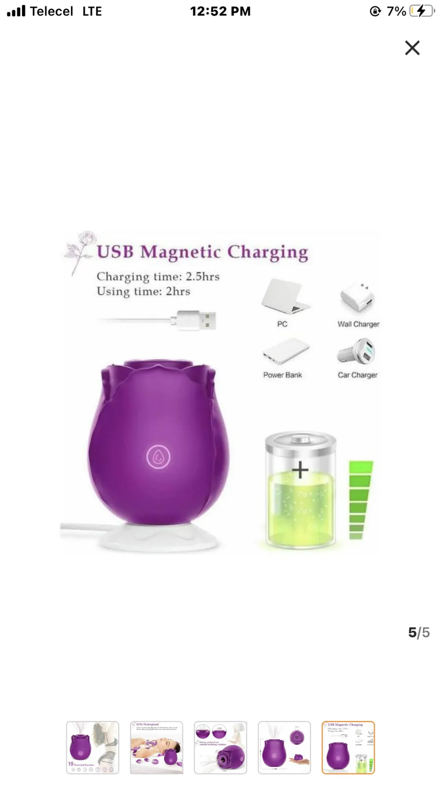 New Rose sucking vibrator for sale in Greater Accra, Ghana