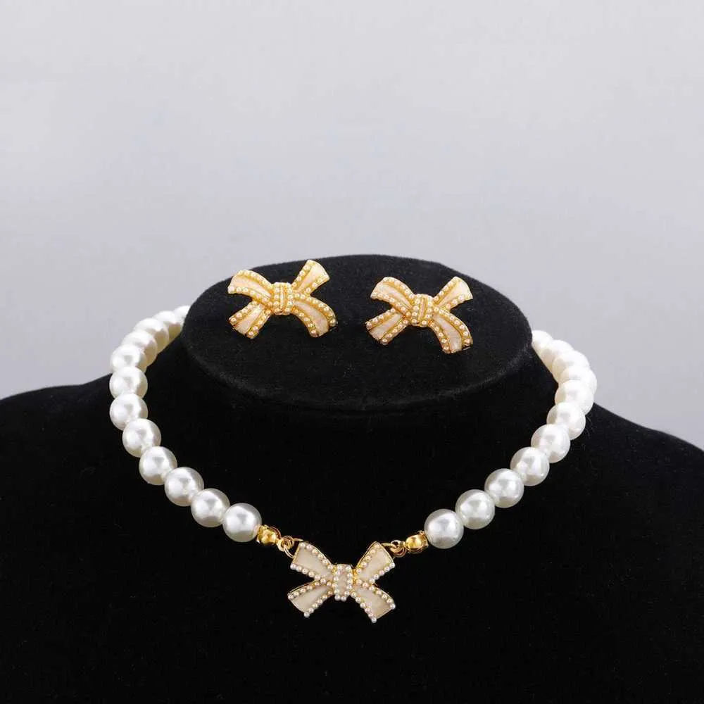 New pearl bow jewelry set for sale in Greater Accra, Ghana