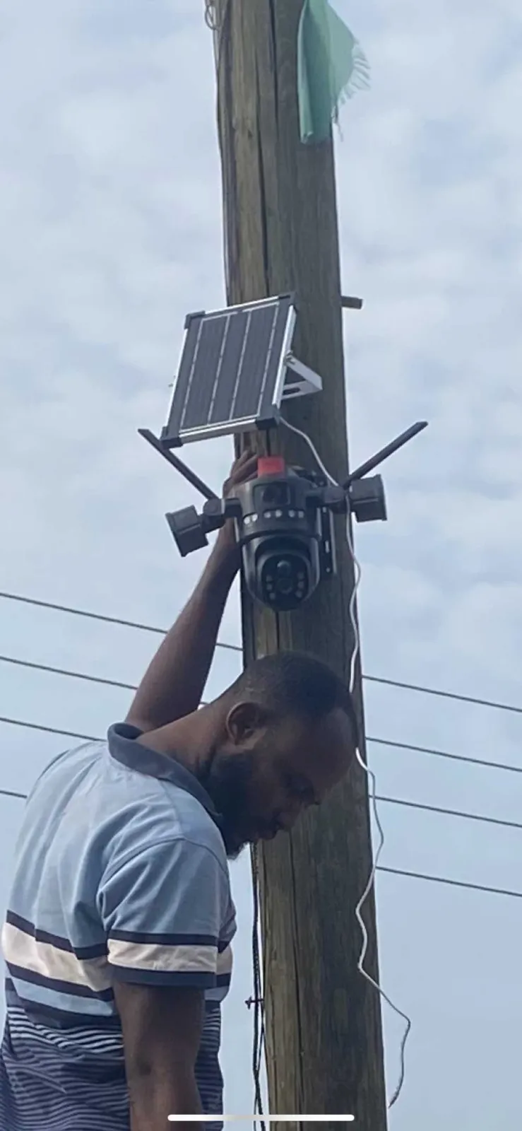 New Ai Solar CCTV camera for sale in Ejisu Juaben, Ashanti Region, Ghana