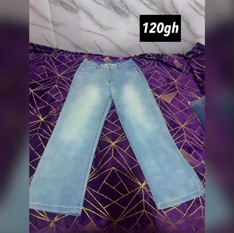 New Baggy pants, flare jeans and crop tops for sale in Tema Metropolitan, Greater Accra, Ghana