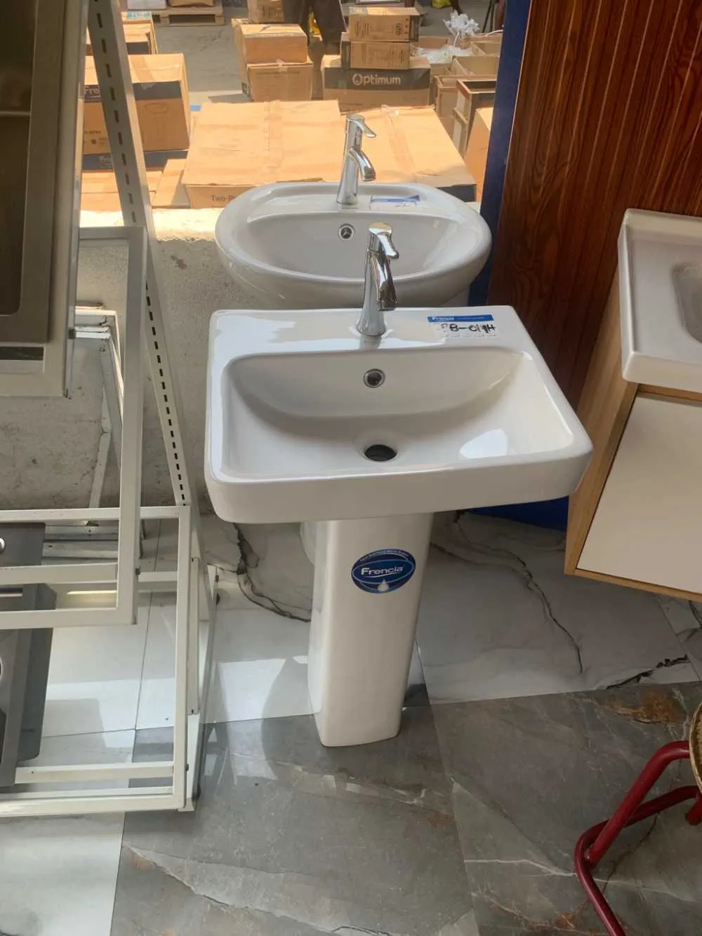 New Square Basin and stand_Wash hand basin with pedestal for sale in Accra Metropolitan, Greater Accra, Ghana